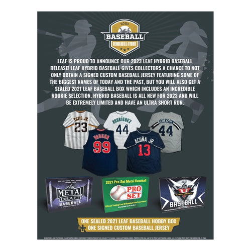 2023 Leaf Hybrid Baseball Hobby Box