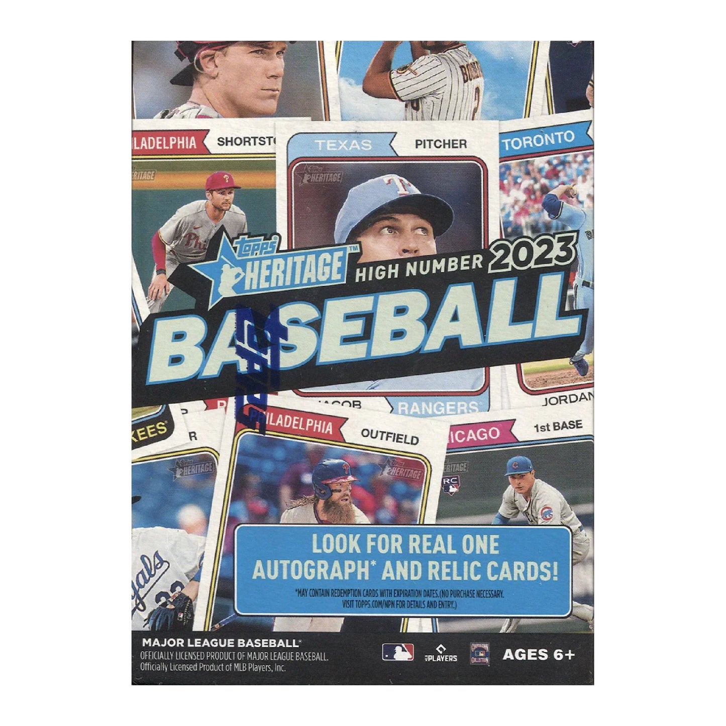 2023 Topps Heritage High Number Baseball Blaster Box