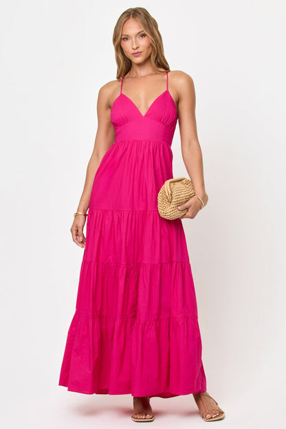 LSPACE - LAINA DRESS BOUGAINVILLEA