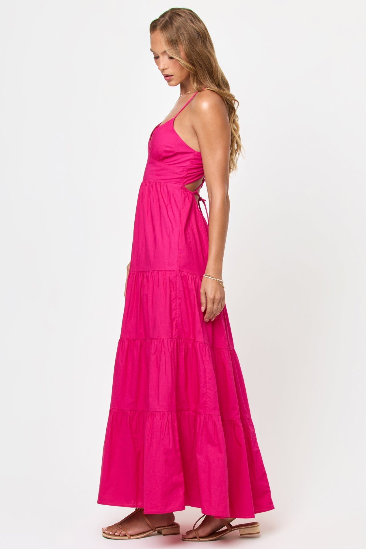 LSPACE - LAINA DRESS BOUGAINVILLEA