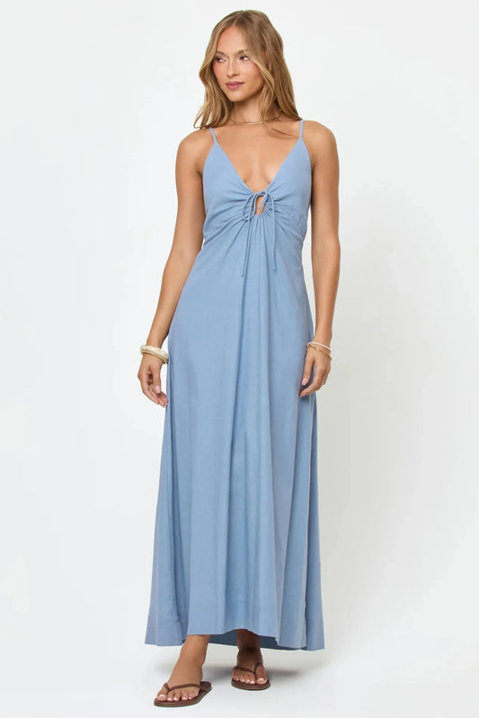 LSPACE - MABEL MAXI DRESS CHAMBRAY