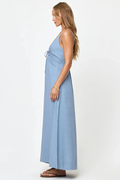 LSPACE - MABEL MAXI DRESS CHAMBRAY