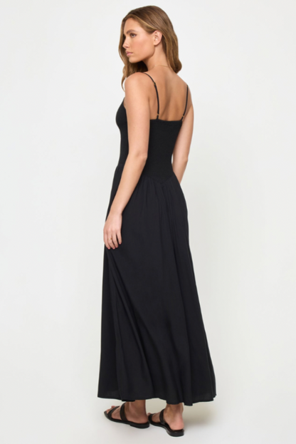LSPACE - MISHA MIDI DRESS BLACK