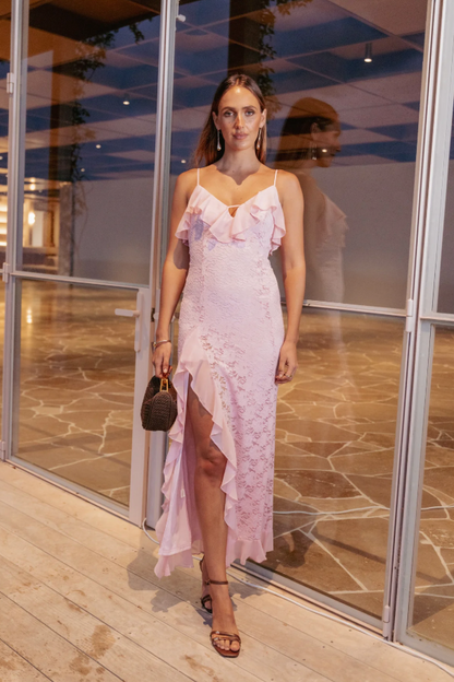 PETAL & PUP - JAMIELEE LACE MAXI DRESS