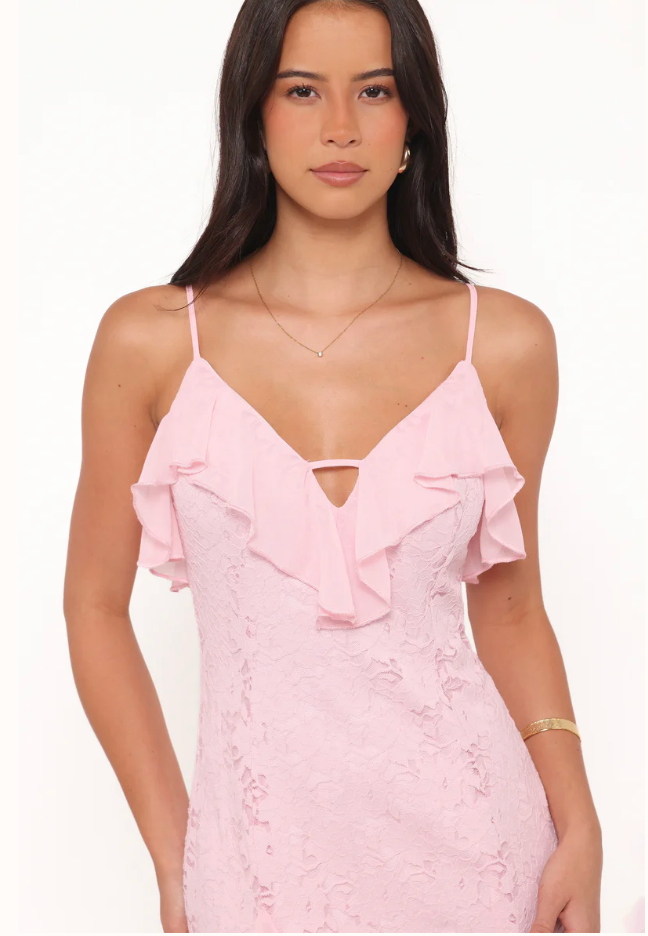 PETAL & PUP - JAMIELEE LACE MAXI DRESS