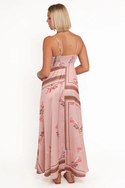 PETAL & PUP - ELANOR MAXI DRESS PINK COCOA