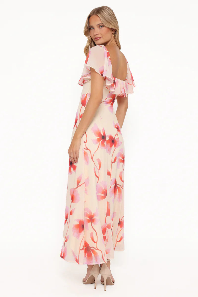 PETAL & PUP - KAMIE MAXI DRESS PINK FLORAL
