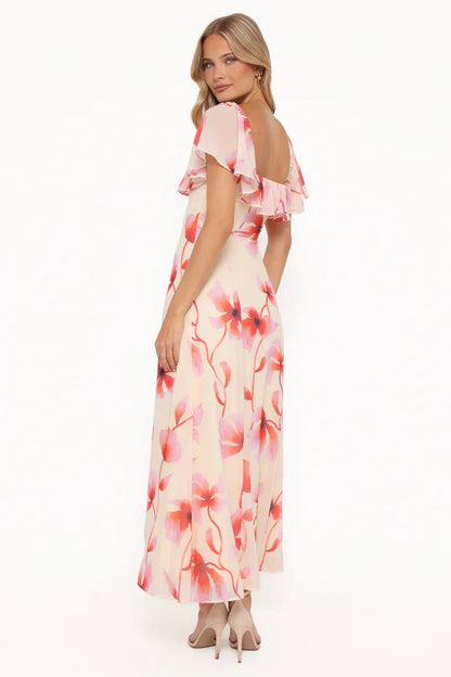 PETAL & PUP - KAMIE MAXI DRESS PINK FLORAL