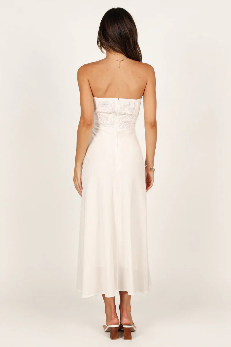 PETAL & PUP - ROSETTA DRESS WHITE