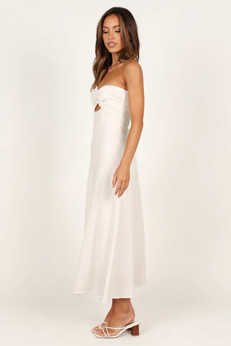 PETAL & PUP - ROSETTA DRESS WHITE